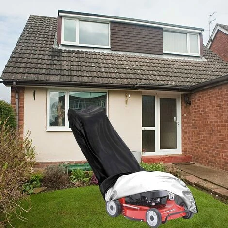 HKLFFJA Housse De Protection Pour Tondeuse à Gazon, 193 X 112 X 64 Cm, Housse De Protection Avec Cordon De Serrage Et Sac De Rangement, Aux Intempéries, Housse De Protection Pour Tracteur De Pelouse 7 HKLFFJA Housse De Protection Pour Tondeuse à Gazon, 193 X 112 X 64 Cm, Housse De Protection Avec Cordon De Serrage Et Sac De Rangement, Aux Intempéries, Housse De Protection Pour Tracteur De Pelouse – Image 5