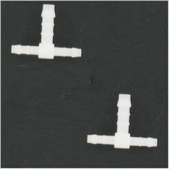 CYCLINGCOLORS 2x Raccord De Durite En T Diamètre 4mm + 6mm + 4mm Réducteur Adaptateur Tuyau Carburant Tondeuse Tracteur Voiture Scooter