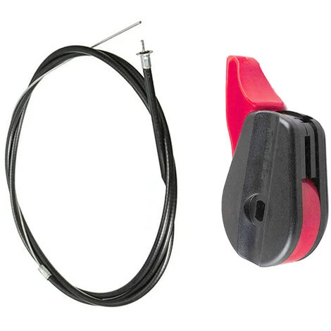 THSINDE Ensemble De Commutateur D'accélérateur De Tondeuse à Gazon Rouge Universel (avec Câble D'accélérateur De 165 Cm) 5 THSINDE Ensemble De Commutateur D'accélérateur De Tondeuse à Gazon Rouge Universel (avec Câble D'accélérateur De 165 Cm) â Image 3