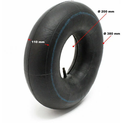 HELLOSHOP26 Lot 2 Chambres Air Autoportée 16x6.50-8 Pneumatique Valve Droite Tracteur Gazon - Or 4 HELLOSHOP26 Lot 2 Chambres Air Autoportée 16x6.50-8 Pneumatique Valve Droite Tracteur Gazon - Or – Image 2