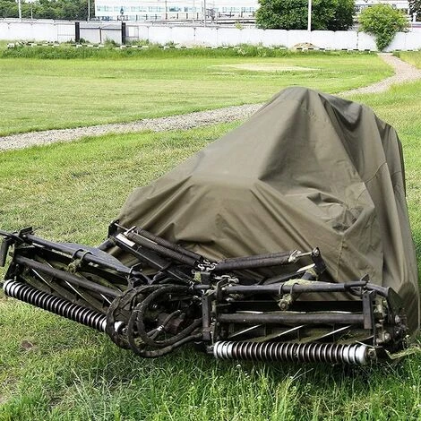HKLFFJA Housses De Tondeuse À Gazon Imperméables Pour Le Stockage À L'extérieur, Housse Anti-poussière Universelle Pour Tracteur De Pelouse, Bâche Résistante Aux Intempéries Avec Cordon De Traction 7 HKLFFJA Housses De Tondeuse À Gazon Imperméables Pour Le Stockage À L'extérieur, Housse Anti-poussière Universelle Pour Tracteur De Pelouse, Bâche Résistante Aux Intempéries Avec Cordon De Traction â Image 5