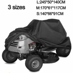 HKLFFJA Housse De Tondeuse À Gazon - Housse De Tondeuse À Gazon, Protection Universelle Adaptée À Votre Tracteur De Jardin, Avec Cordon Et Sac De Rangement (S/M/L),L -France Tondeuse Soldes Boutique 55254628 5