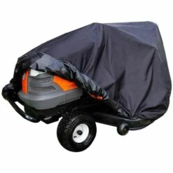 HKLFFJA Housse De Tondeuse À Gazon Étanche Housse De Tracteur Imperméable 210D Polyester Oxford Protection UV Anti-poussière Avec Sac De Rangement