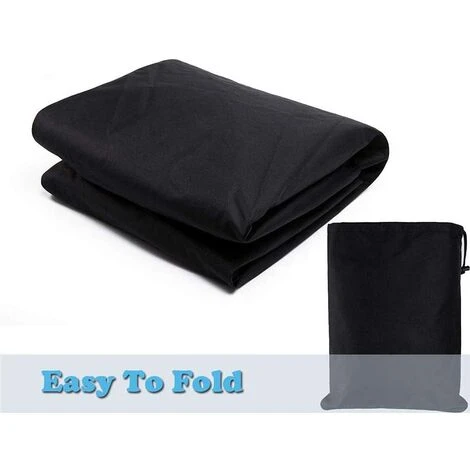 HKLFFJA Housse De Tondeuse À Gazon Étanche Housse De Tracteur Imperméable 210D Polyester Oxford Protection UV Anti-poussière Avec Sac De Rangement 7 HKLFFJA Housse De Tondeuse À Gazon Étanche Housse De Tracteur Imperméable 210D Polyester Oxford Protection UV Anti-poussière Avec Sac De Rangement – Image 5