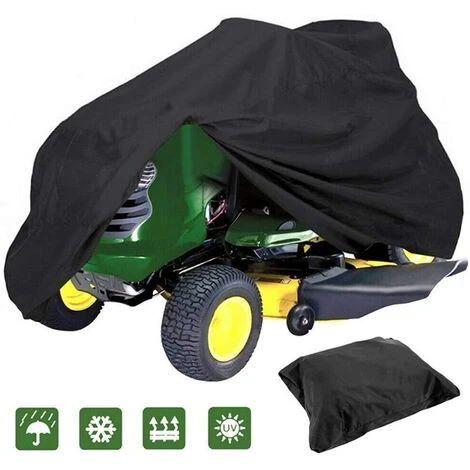 HKLFFJA Bâche Voiture, Couverture Pour La Couverture De Tondeuse à Lawn Du Tracteur Solaire Imperméable Tous Protection Météo (Color Name : Black, Size : S) 3 HKLFFJA Bâche Voiture, Couverture Pour La Couverture De Tondeuse à Lawn Du Tracteur Solaire Imperméable Tous Protection Météo (Color Name : Black, Size : S)
