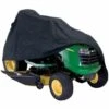 HKLFFJA Équitation Tondeuse À Gazon Tracteur Couvre-Voitures Tondeuse À Gazon Protection Imperméable Couverture-Ménages Résistant Aux UV 210D Robuste Polyester Oxford,XL