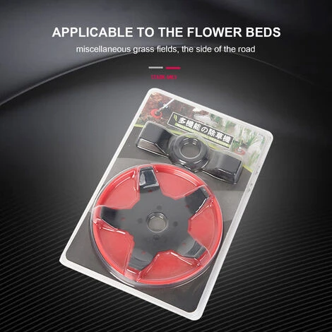 SUPERSELLER Accessoire Pour Tondeuse Et Autoportée Tondeuse à Gazon H-ead Pour Débroussailleuse à Gazon Installation Facile Portable - Rouge 5 SUPERSELLER Accessoire Pour Tondeuse Et Autoportée Tondeuse à Gazon H-ead Pour Débroussailleuse à Gazon Installation Facile Portable - Rouge – Image 3