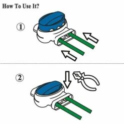 Ensoleillé Lot De 20 Raccords De Câbles Imperméables En Plastique Idéal Pour Tondeuse à Gazon -France Tondeuse Soldes Boutique 55285748 5