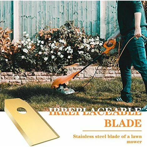 Lames De Rechange HOMEALEXA 30 X En Titane Pour Tous Les Tondeuses De Jardin Automower Husqvarna/Gardena/Yard Force/Automower Robuste (3.1 G / 0.75 Mm) Avec Vis 7 Lames De Rechange HOMEALEXA 30 X En Titane Pour Tous Les Tondeuses De Jardin Automower Husqvarna/Gardena/Yard Force/Automower Robuste (3.1 G / 0.75 Mm) Avec Vis – Image 5