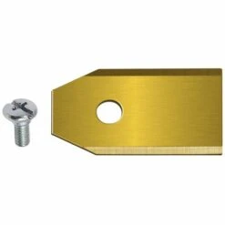 SUPERMARKET 30x LONGUE DURÉE Lames De TondeuseTondeuses Robotiques - Lame Robot Tondeuse En Titane + 30 Vis,Superma,or