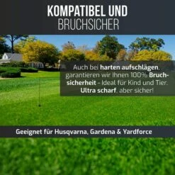 SUPERMARKET 30x LONGUE DURÉE Lames De TondeuseTondeuses Robotiques - Lame Robot Tondeuse En Titane + 30 Vis,Superma,or -France Tondeuse Soldes Boutique 55490050 5