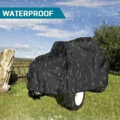 SUPERMARKET Housse De Protection Imperméable Pour Tondeuse à Gazon - Protection UV - Pour Tracteur De Jardin Autoportée - XS (137,2 X 66 X 89,9 Cm),Superma,noie,210D 9 SUPERMARKET Housse De Protection Imperméable Pour Tondeuse à Gazon - Protection UV - Pour Tracteur De Jardin Autoportée - XS (137,2 X 66 X 89,9 Cm),Superma,noie,210D -France Tondeuse Soldes Boutique 55490072 3
