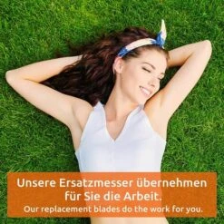 FONTAINEBLEAU 30Pcs Lames De Rechange En Acier Inoxydable, Comprend Des Vis, Argent -France Tondeuse Soldes Boutique 55567546 3