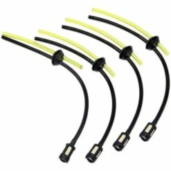SUPERMARKET Kit De Filtre à Essence Universel Joint Tuyau D'Essence Universel De Rechange Pour Débroussailleuse Tondeuse À Gazon Tronconneuse Taille-Haie Élagueur,Superma,noir,4 Pièces