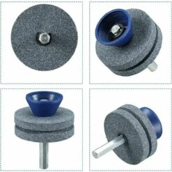 FR-LIFE BR-Vie 2 Affûteurs De Lame De Tondeuse à Gazon Double Couche,ésistant à L'usure Adapté à La Plupart Des Perceuses électriques Ou Perceuses à Main Professionnelle Accessoire Perceuse De Fichier Rotatif -France Tondeuse Soldes Boutique 56074057 3