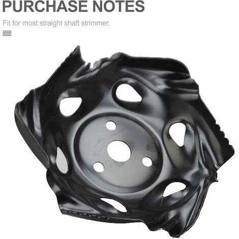 SUPERSELLER Accessoire Pour Tondeuse Et Autoportée Tête De Coupe Lame De Coupe Tête De Tondeuse à Gazon D'extérieur Tête De Rasoir En Acier Accessoires D'affûtage De Tête Outil De Mangeur D'herbe Remplacement Très Résistant - Le Noir 5 SUPERSELLER Accessoire Pour Tondeuse Et Autoportée Tête De Coupe Lame De Coupe Tête De Tondeuse à Gazon D'extérieur Tête De Rasoir En Acier Accessoires D'affûtage De Tête Outil De Mangeur D'herbe Remplacement Très Résistant - Le Noir – Image 3