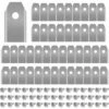 TINOR 45 X Lames De Couteau En Titane Pour Toutes Les Tondeuses Robotiques Husqvarn/Automower/ Yardforce/Gardena(3g-0.75mm) Avec 45 Vis, Lames De Rechange Pour Modèles 105,310,315,320,420,430x,r40i -France Tondeuse Soldes Boutique 56198375 1