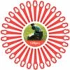 HKLFFJA 120pcs Lames En Plastique De Rechange Pour Coupe Bordure Lame De Tondeuse à Gazon Lames Pour Débroussailleuse Sans Fil Lames De Coupe De Remplacement Pour Jardin Pelouse (Vert) -France Tondeuse Soldes Boutique 57020433 1