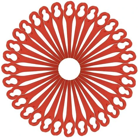 HKLFFJA Lot De 100 Lames De Rechange En Plastique Pour Ferrex/Aldi FAR 20-1 97699 2002706 FE220 3 HKLFFJA Lot De 100 Lames De Rechange En Plastique Pour Ferrex/Aldi FAR 20-1 97699 2002706 FE220