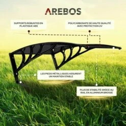 AREBOS AREBOS Garage De Tondeuse Robot | Abri Pour Robot | Taille 102 X 79 X 46 Cm | Résistant Aux Intempéries + Protection UV | Avec Pieds En Métal | Matériel De Montage Inclus Noir - Noir 9 AREBOS AREBOS Garage De Tondeuse Robot | Abri Pour Robot | Taille 102 X 79 X 46 Cm | Résistant Aux Intempéries + Protection UV | Avec Pieds En Métal | Matériel De Montage Inclus Noir - Noir -France Tondeuse Soldes Boutique 57050257 4