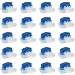 HKLFFJA Connecteurs Raccords De Câble 15PCS Remplis Des Résines Support Pour Câble Périphérique Du Robot Pour Jardin Extérieur Robot Tondeuse Automower