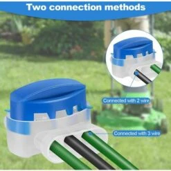 HKLFFJA 26pcs Connecteurs De Câble Remplis Des Résines, Connecteurs De Câbles Pour Robot Tondeuse, Etanche Connecteur Fil Tondeuse Pour Jardin & Extérieur Et Tondeuse Robot Et Voiture Mower -France Tondeuse Soldes Boutique 57478681 5