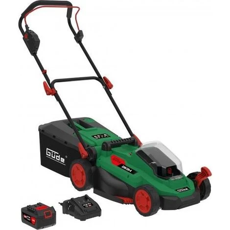 Güde Tondeuse à Gazon Accu 330/20-4Ah - Batterie Et Chargeur Inclus - Boîte De Collecte 30 L 3 Güde Tondeuse à Gazon Accu 330/20-4Ah - Batterie Et Chargeur Inclus - Boîte De Collecte 30 L