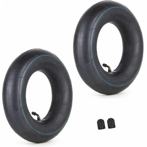 DENUOTOP Roue Et Chambre à Air De Tondeuse Lot De 2 Chambre à Air 4,00/3,50-6 350/400-6 3.50-6 4.00-6 4.10-6 Avec Tige De Valve Coudée TR87 Remplacement Pour Camions à Main Tondeuses à Gazon Remorques De Jardin Brouettes 4 DENUOTOP Roue Et Chambre à Air De Tondeuse Lot De 2 Chambre à Air 4,00/3,50-6 350/400-6 3.50-6 4.00-6 4.10-6 Avec Tige De Valve Coudée TR87 Remplacement Pour Camions à Main Tondeuses à Gazon Remorques De Jardin Brouettes – Image 2