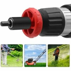 QERSTA Moteur électrique De Tondeuse à Gazon, Démarreur De Saut, Facile à Démarrer, Adaptateur De Moteur De Foret Pour Outils De Jardin -France Tondeuse Soldes Boutique 57656195 5