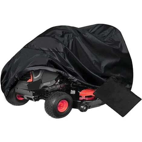 ABCRITAL Housse Imperméable Pour Tondeuse Autoportée, Housse De Tondeuse Housse De Protection Pour Tondeuse À Gazon Housse De Tracteur De Pelouse En Tissu Pour Extérieur Jardin Pelouse, 183Cm X 137Cm X 117Cm 3 ABCRITAL Housse Imperméable Pour Tondeuse Autoportée, Housse De Tondeuse Housse De Protection Pour Tondeuse À Gazon Housse De Tracteur De Pelouse En Tissu Pour Extérieur Jardin Pelouse, 183Cm X 137Cm X 117Cm