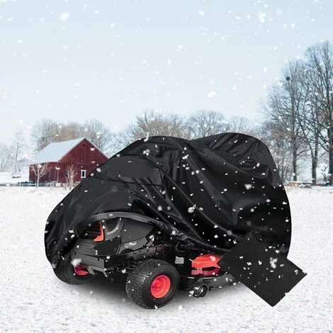 ABCRITAL Housse Imperméable Pour Tondeuse Autoportée, Housse De Tondeuse Housse De Protection Pour Tondeuse À Gazon Housse De Tracteur De Pelouse En Tissu Pour Extérieur Jardin Pelouse, 183Cm X 137Cm X 117Cm 6 ABCRITAL Housse Imperméable Pour Tondeuse Autoportée, Housse De Tondeuse Housse De Protection Pour Tondeuse À Gazon Housse De Tracteur De Pelouse En Tissu Pour Extérieur Jardin Pelouse, 183Cm X 137Cm X 117Cm – Image 4