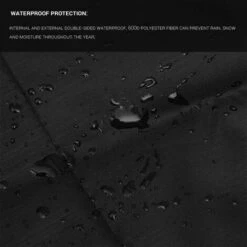 ABCRITAL Housse De Protection Étanche Pour Tondeuse À Gazon - Pour Ventilateur Scarificateur - Tracteur De Pelouse - Protection Contre La Poussière Et Les Intempéries - 56 Cm -France Tondeuse Soldes Boutique 57779400 3