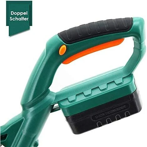 FIXKIT Coupe Bordure Sans Fil, Charge Rapide 1H, Batterie Li-V 20V, Cercle De Coupe De 230 Mm, Poignée Réglable,Débroussailleuse Angle De Réglage De 180 °, 10 Lames En Plastique 5 FIXKIT Coupe Bordure Sans Fil, Charge Rapide 1H, Batterie Li-V 20V, Cercle De Coupe De 230 Mm, Poignée Réglable,Débroussailleuse Angle De Réglage De 180 °, 10 Lames En Plastique – Image 3