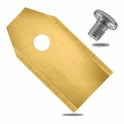 GUAZHUNIFR 30x Lames De Rechange En Acier Inoxydable Revêtu De Titane Compatible - Comprend Des Vis,GUA.B/bon