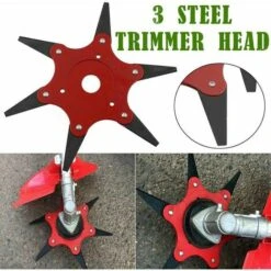 FONTAINEBLEAU Lames En Acier De 70 Mm Rasoirs Tondeuse à Gazon Mangeur D'herbe Tête De Coupe Brosse Outil De Coupe,Fonepro 10 FONTAINEBLEAU Lames En Acier De 70 Mm Rasoirs Tondeuse à Gazon Mangeur D'herbe Tête De Coupe Brosse Outil De Coupe,Fonepro -France Tondeuse Soldes Boutique 58383262 4