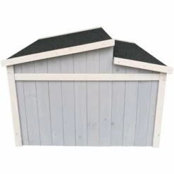 WILTEC Garage Pour Robot-tondeuse Toit Gradin Bois Massif Abri Carport Gris 60,5x73x66,5cm 8 WILTEC Garage Pour Robot-tondeuse Toit Gradin Bois Massif Abri Carport Gris 60,5x73x66,5cm -France Tondeuse Soldes Boutique 58401087 3