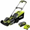 Tondeuse RYOBI 36V Brushless - Coupe 46cm - 1 Batterie 5.0Ah - 1 Chargeur - RLM36X46H50PG 2 Tondeuse RYOBI 36V Brushless - Coupe 46cm - 1 Batterie 5.0Ah - 1 Chargeur - RLM36X46H50PG -France Tondeuse Soldes Boutique 58495972 1
