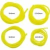 AOUGO 4 Pièces Tuyaux D'Essence Longueur 1.5m Tuyau De Conduite De Carburant Universel Outils De Jardin Jaune Transparent Pour Souffleur Tondeuse Tronçonneuse Tondeuse à Gazon Accessoires