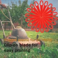 FVBJD 20 Pcs Lames De Tondeuse Pour RT250 Jardin Pelouse Tondeuse Accessoires,lames De Rechange,couteau En Plastique, Coupe-bordures Sans Fil -France Tondeuse Soldes Boutique 58677330 3