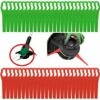 FVBJD 50 Pièces Lames En Plastique,Florabest Border Cutter, Lame De Tondeuse En Plastique Pour Coupe Bordure Florabest(La Couleur Verte)