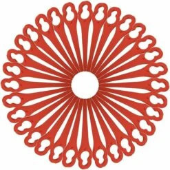 FVBJD Lot De 100 Lames De Rechange En Plastique Pour Ferrex/Aldi FAR 20-1 97699 2002706 FE220