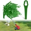 FVBJD Lames En Plastique De Rechange Pour Coupe-Bordures, 100 Lames De Rechange En Plastique Lames Plastique Lames De Tondeuse Pour Jardin Pelouse Tondeuse Accessoires(Vert) 2 FVBJD Lames En Plastique De Rechange Pour Coupe-Bordures, 100 Lames De Rechange En Plastique Lames Plastique Lames De Tondeuse Pour Jardin Pelouse Tondeuse Accessoires(Vert) -France Tondeuse Soldes Boutique 58677521 1