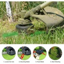 FVBJD Lames En Plastique De Rechange Pour Coupe-Bordures, 100 Lames De Rechange En Plastique Lames Plastique Lames De Tondeuse Pour Jardin Pelouse Tondeuse Accessoires(Vert) 10 FVBJD Lames En Plastique De Rechange Pour Coupe-Bordures, 100 Lames De Rechange En Plastique Lames Plastique Lames De Tondeuse Pour Jardin Pelouse Tondeuse Accessoires(Vert) -France Tondeuse Soldes Boutique 58677521 4