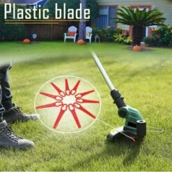 EINEMGELD Lame De Tondeuse à Gazon Extérieure, Lames De Coupe En Plastique, Coupe-herbe, Cutter, Outil De Jardin, Remplacement, Accessoires Pour Plantes De Jardin -France Tondeuse Soldes Boutique 58757719 4