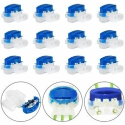 FVBJD Connecteurs De Câble Connecteur Étanche 15Pcs Connecteurs Raccords De Câble Pour Robot Tondeuse Jardin Extérieur Et Voiture -France Tondeuse Soldes Boutique 58758226 3