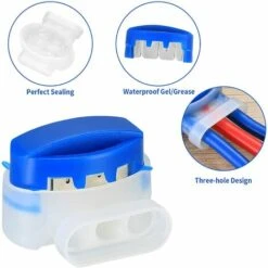 FVBJD 20 Pièces Connecteurs De Câbles Pour Robot Tondeuse, Raccords De Câble Périphérique Du Robot, Connecteurs Support Pour Câble Tondeuses à Gazon Robotiques Extérieures De Jardin -France Tondeuse Soldes Boutique 58758236 4