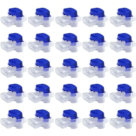 FVBJD Set De Connecteurs De Câbles Pour Robot Tondeuse - 50 Raccords Remplis De Gel Pour Étendre Ou Réparer Fil Electrique Bas Voltage Tondeuse Automatique - Étanches, Sûrs, Dénudage Inutile 3 FVBJD Set De Connecteurs De Câbles Pour Robot Tondeuse - 50 Raccords Remplis De Gel Pour Étendre Ou Réparer Fil Electrique Bas Voltage Tondeuse Automatique - Étanches, Sûrs, Dénudage Inutile