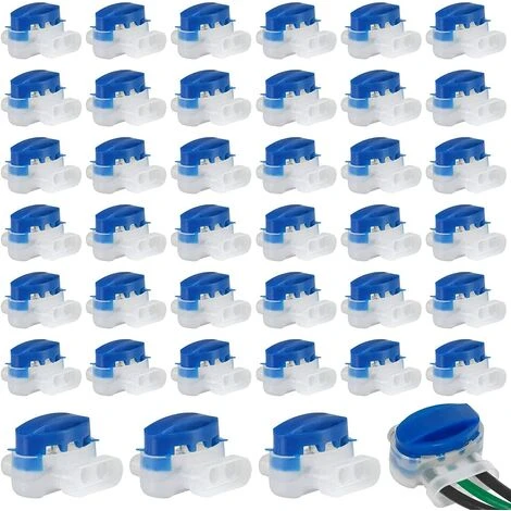 FVBJD Connecteurs De Câble Remplis Des Résines, 40 Pièces Connecteurs De Câble Robot Tondeuse Remplis Étanche 3 Trous Fils Électrique Sertis Gel Résine Pour Tondeuses à Gazon Robotiques Automower. 3 FVBJD Connecteurs De Câble Remplis Des Résines, 40 Pièces Connecteurs De Câble Robot Tondeuse Remplis Étanche 3 Trous Fils Électrique Sertis Gel Résine Pour Tondeuses à Gazon Robotiques Automower.