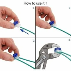 FVBJD Connecteurs De Câble Remplis Des Résines, 40 Pièces Connecteurs De Câble Robot Tondeuse Remplis Étanche 3 Trous Fils Électrique Sertis Gel Résine Pour Tondeuses à Gazon Robotiques Automower. 10 FVBJD Connecteurs De Câble Remplis Des Résines, 40 Pièces Connecteurs De Câble Robot Tondeuse Remplis Étanche 3 Trous Fils Électrique Sertis Gel Résine Pour Tondeuses à Gazon Robotiques Automower. -France Tondeuse Soldes Boutique 58758247 4