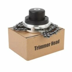 LIFCAUSAL Tête De Tondeuse Avec Lame De Coupe-chaîne à Bobine Tête De Tondeuse à Gazon D'extérieur Outil De Mangeur De Tête De Tondeuse En Acier Pour Remplacement De Tondeuse à Gazon à Arbres Droits -France Tondeuse Soldes Boutique 58874787 5